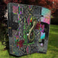 Geb Ancient Egyptian Quilt with Serpent Throne and Snake Skin Texture Egyptian Earth God Tribute - African Pride