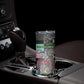 Geb Ancient Egyptian Skinny Tumbler with Serpent Throne and Snake Skin Texture Egyptian Earth God Tribute - African Pride