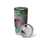 Geb Ancient Egyptian Tumbler Cup with Serpent Throne and Snake Skin Texture Egyptian Earth God Tribute - African Pride