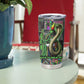 Geb Ancient Egyptian Tumbler Cup with Serpent Throne and Snake Skin Texture Egyptian Earth God Tribute - African Pride