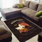 Mauritania Area Rug - Desert Sunset Camel Silhouette and Flag Accents