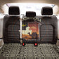 Mauritania Back Car Seat Cover - Desert Sunset Camel Silhouette and Flag Accents