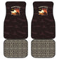Mauritania Car Mats - Desert Sunset Camel Silhouette and Flag Accents