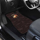 Mauritania Car Mats - Desert Sunset Camel Silhouette and Flag Accents