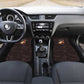 Mauritania Car Mats - Desert Sunset Camel Silhouette and Flag Accents