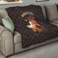 Mauritania Quilt - Desert Sunset Camel Silhouette and Flag Accents