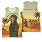 Mauritania Basketball Jersey - Sidi the Sahara Camel Cartoon and Desert Caravan Design - African Pride