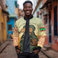 Mauritania Bomber Jacket - Sidi the Sahara Camel Cartoon and Desert Caravan Design
