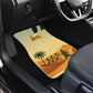 Mauritania Car Mats - Sidi the Sahara Camel Cartoon and Desert Caravan Design