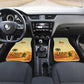 Mauritania Car Mats - Sidi the Sahara Camel Cartoon and Desert Caravan Design
