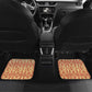 Mauritania Car Mats - Sidi the Sahara Camel Cartoon and Desert Caravan Design