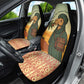 Mauritania Car Seat Cover - Sidi the Sahara Camel Cartoon and Desert Caravan Design