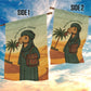 Mauritania Garden Flag - Sidi the Sahara Camel Cartoon and Desert Caravan Design
