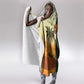 Mauritania Hooded Blanket - Sidi the Sahara Camel Cartoon and Desert Caravan Design