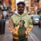 Mauritania Hoodie - Sidi the Sahara Camel Cartoon and Desert Caravan Design
