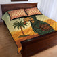 Mauritania Quilt Bed Set - Sidi the Sahara Camel Cartoon and Desert Caravan Design