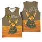 Mauritania Basketball Jersey - Cute Fennec Fox and Arabic Calligraphy Desert Design - African Pride