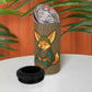 Mauritania 4 in 1 Can Cooler Tumbler - Cute Fennec Fox and Arabic Calligraphy Desert Design