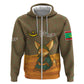 Mauritania Hoodie - Cute Fennec Fox and Arabic Calligraphy Desert Design