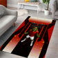 Personalized Egypt Soccer Sobek Crocodile Mascot Area Rug Pharaoh Mascot Egyptian Hieroglyphic