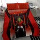 Personalized Egypt Soccer Sobek Crocodile Mascot Bedding Set Pharaoh Mascot Egyptian Hieroglyphic