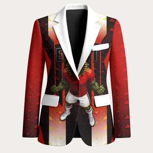 Personalized Egypt Soccer Sobek Crocodile Mascot Blazer Pharaoh Mascot Egyptian Hieroglyphic