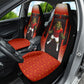 Personalized Egypt Soccer Sobek Crocodile Mascot Car Seat Cover Pharaoh Mascot Egyptian Hieroglyphic