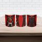 Personalized Egypt Soccer Sobek Crocodile Mascot Ceramic Mug Pharaoh Mascot Egyptian Hieroglyphic