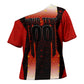 Personalized Egypt Soccer Sobek Crocodile Mascot Cross Shoulder Shirt Pharaoh Mascot Egyptian Hieroglyphic