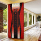 Personalized Egypt Soccer Sobek Crocodile Mascot Door Cover Pharaoh Mascot Egyptian Hieroglyphic