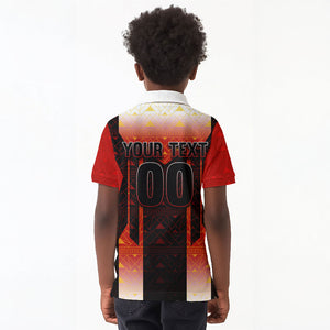 Personalized Egypt Soccer Sobek Crocodile Mascot Kid Polo Shirt Pharaoh Mascot Egyptian Hieroglyphic
