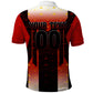 Personalized Egypt Soccer Sobek Crocodile Mascot Polo Shirt Pharaoh Mascot Egyptian Hieroglyphic