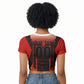 Personalized Egypt Soccer Sobek Crocodile Mascot Raglan Cropped T shirt Pharaoh Mascot Egyptian Hieroglyphic