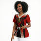 Personalized Egypt Soccer Sobek Crocodile Mascot Scrub Top Pharaoh Mascot Egyptian Hieroglyphic