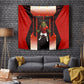 Personalized Egypt Soccer Sobek Crocodile Mascot Tapestry Pharaoh Mascot Egyptian Hieroglyphic