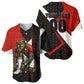 Personalized Egypt Soccer Sobek Crocodile Mascot Baseball Jersey Ancient Egyptian Hieroglyphic Stripe