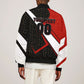 Personalized Egypt Soccer Sobek Crocodile Mascot Bomber Jacket Ancient Egyptian Hieroglyphic Stripe