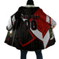 Personalized Egypt Soccer Sobek Crocodile Mascot Cloak Ancient Egyptian Hieroglyphic Stripe