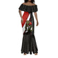 Personalized Egypt Soccer Sobek Crocodile Mascot Mermaid Dress Ancient Egyptian Hieroglyphic Stripe