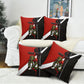 Personalized Egypt Soccer Sobek Crocodile Mascot Pillow Cover Ancient Egyptian Hieroglyphic Stripe