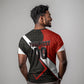 Personalized Egypt Soccer Sobek Crocodile Mascot T shirt Ancient Egyptian Hieroglyphic Stripe