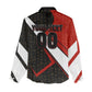 Personalized Egypt Soccer Sobek Crocodile Mascot Women Casual Shirt Ancient Egyptian Hieroglyphic Stripe
