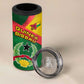Guinea Bissau 4 in 1 Can Cooler Tumbler Green Yellow Red Swirl - African Pride
