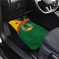 Guinea Bissau Car Mats Green Yellow Red Swirl - African Pride