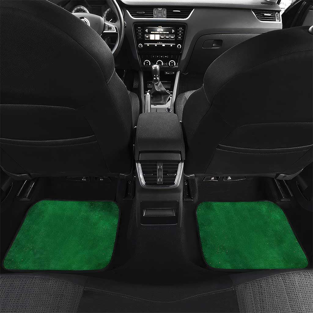 Guinea Bissau Car Mats Green Yellow Red Swirl - African Pride