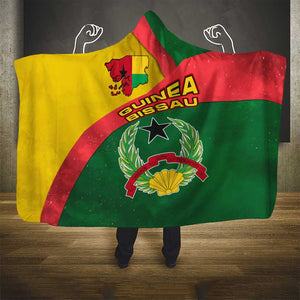 Guinea Bissau Hooded Blanket Green Yellow Red Swirl - African Pride