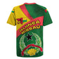 Guinea Bissau Rugby Jersey Green Yellow Red Swirl - African Pride