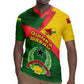 Guinea Bissau Rugby Jersey Green Yellow Red Swirl - African Pride