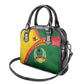 Guinea Bissau Shoulder Handbag Green Yellow Red Swirl - African Pride