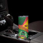 Guinea Bissau Skinny Tumbler Green Yellow Red Swirl - African Pride